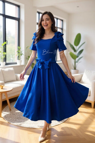 Coquette ROYAL BLUE SMALL TO XL Bloombellamoda 