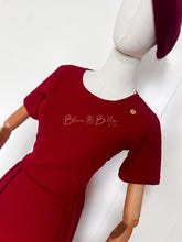 Cargar imagen en el visor de la galería, Cynthia RED/DARKRED(burgundy) SMALL TO XL Bloombellamoda 