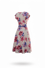 Load image into Gallery viewer, Darling white spring floral Dresses Bloombellamoda 