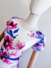 Load image into Gallery viewer, Darling white spring floral Dresses Bloombellamoda 