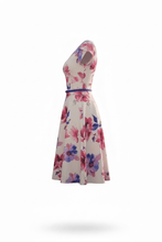 Load image into Gallery viewer, Darling white spring floral Dresses Bloombellamoda 