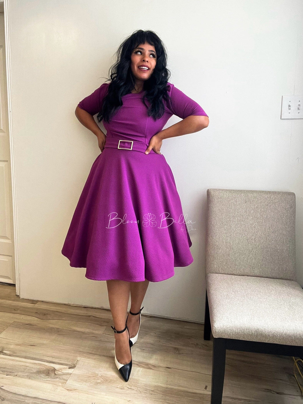 Dashing midi SMALL TO LARGE Bloombellamoda 