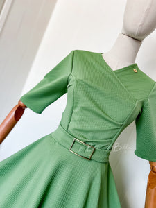 Dashing midi SMALL TO LARGE (light green) Bloombellamoda 