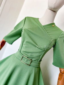 Dashing midi SMALL TO LARGE (light green) Bloombellamoda 