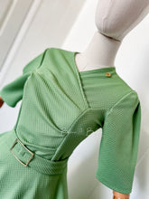 Load image into Gallery viewer, Dashing midi SMALL TO LARGE (light green) Bloombellamoda 