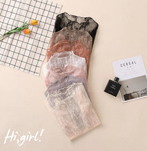 Load image into Gallery viewer, Floral mesh lace long sleeve Bloombellamoda 