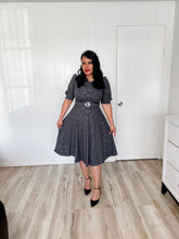 Load image into Gallery viewer, Gina midi dress Dark Gray Bloombellamoda 