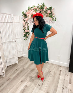 Kasy Midi GREEN Bloombellamoda 