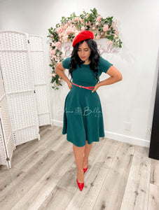 Kasy Midi GREEN Bloombellamoda 