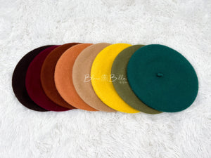 Le amore beret (33 colors) Accessories Bloombellamoda 