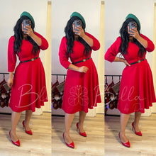 Load image into Gallery viewer, Luz midi dress SMALL TO XL Bloombellamoda 