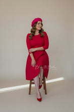 Load image into Gallery viewer, Luz midi dress SMALL/LARGE Bloombellamoda 