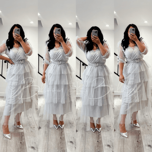 Mia tiered dress Bloombellamoda 