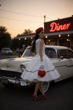 Cargar imagen en el visor de la galería, Nautical midi dress Bloombellamoda 