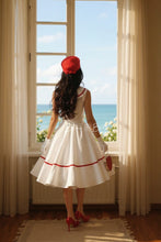 Cargar imagen en el visor de la galería, Nautical midi dress Bloombellamoda 
