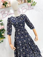 Load image into Gallery viewer, Noche buena NAVY BLUE Bloombellamoda 