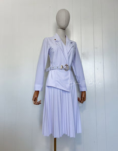 Polished midi WHITE SMALL TO LARGE Bloombellamoda 