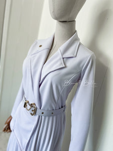Polished midi WHITE SMALL TO LARGE Bloombellamoda 