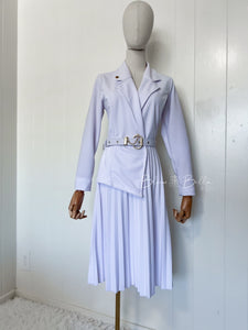 Polished midi WHITE SMALL TO LARGE Bloombellamoda 