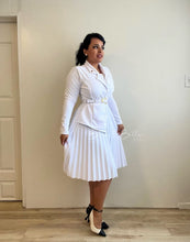 Cargar imagen en el visor de la galería, Polished midi WHITE SMALL TO LARGE Bloombellamoda 