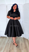 Cargar imagen en el visor de la galería, Princess Dress BLACK Bloombellamoda 
