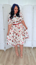 Load image into Gallery viewer, Princess Dress Metallic Floral Colors Bloombellamoda 