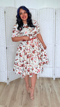 Load image into Gallery viewer, Princess Dress Metallic Floral Colors Bloombellamoda 