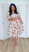 Load image into Gallery viewer, Princess Dress Metallic Floral Colors Bloombellamoda 