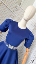 Load image into Gallery viewer, Princess Dress NAVY BLUE Bloombellamoda 