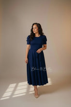 Load image into Gallery viewer, Princess Dress NAVY BLUE Bloombellamoda 
