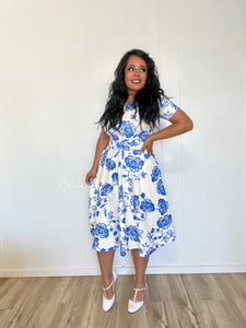 Textured front zipper midi MEDIUM Bloombellamoda 