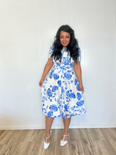 Load image into Gallery viewer, Textured front zipper midi MEDIUM Bloombellamoda 