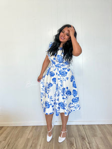 Textured front zipper midi MEDIUM Bloombellamoda 
