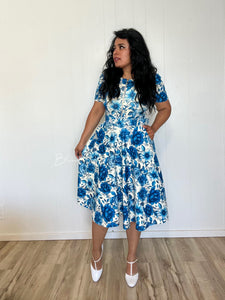 Textured front zipper midi MEDIUM/LARGE Bloombellamoda 