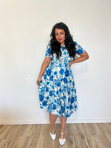 Textured front zipper midi MEDIUM/LARGE Bloombellamoda 
