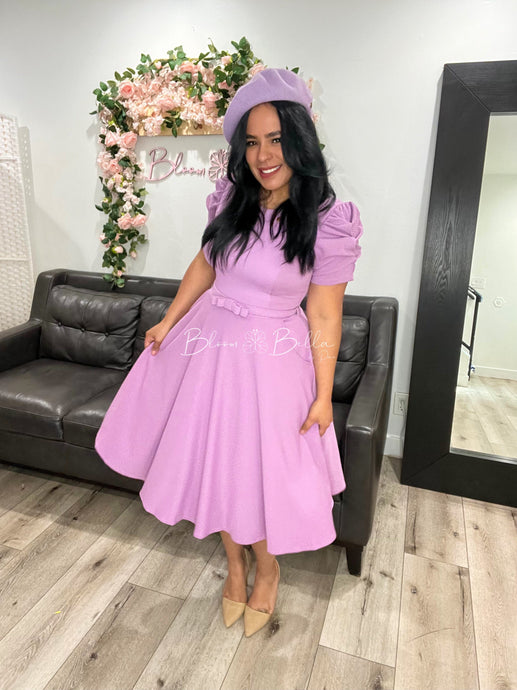 Textured midi dress SMALL Bloombellamoda 
