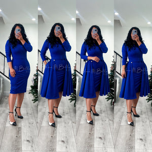 The First Lady 2 in 1 dress (3 colors) Bloombellamoda 