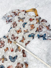 Cargar imagen en el visor de la galería, The Tiana dress (monarch print) Bloombellamoda 