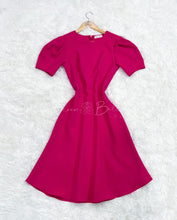 Cargar imagen en el visor de la galería, A line dress LIME/MAGENTA/LAVENDER Bloombellamoda 
