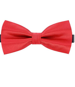 Basic Bow tie Accessories Bloombellamoda Red 
