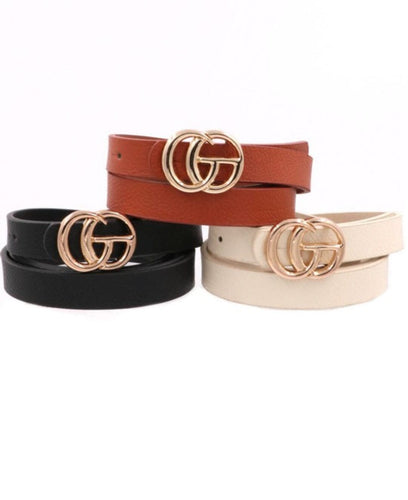 Basic thin belt set Accessories Bloombellamoda 