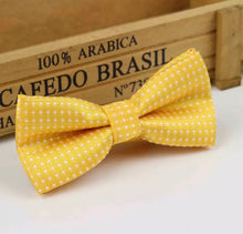 Load image into Gallery viewer, Bow Ties Boys Bloombellamoda Yellow 
