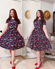 Load image into Gallery viewer, Cherry dress Dresses Bloombellamoda 