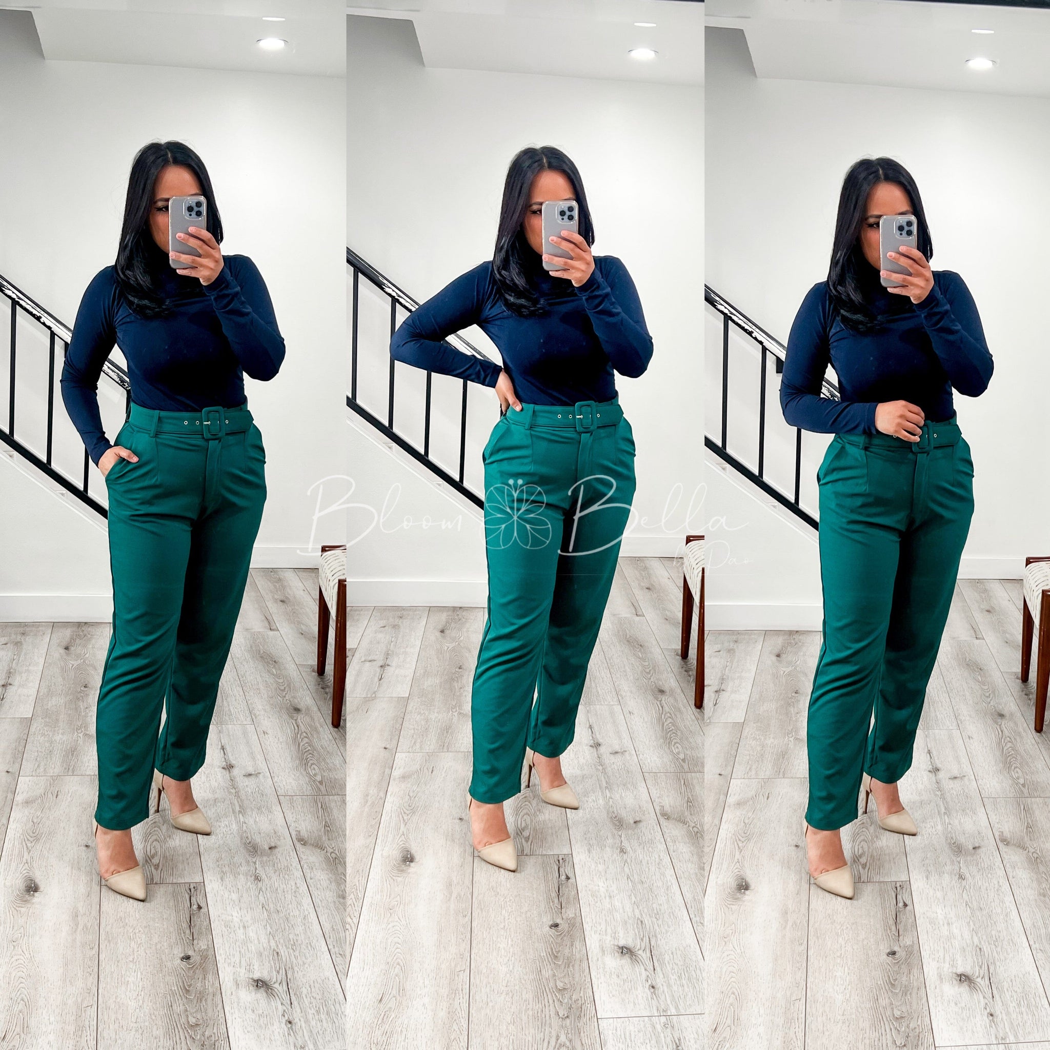 Green 2025 dressy pants