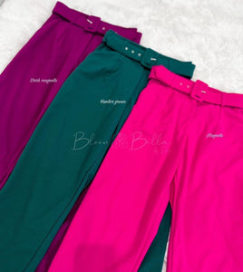 Dressy pants MULTICOLORS Bloombellamoda 