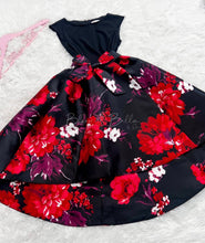 Load image into Gallery viewer, Fancy asymmetrical midi dress MED/XL Bloombellamoda 