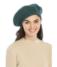 Cargar imagen en el visor de la galería, Knitted beret PRE ORDER Accessories Bloombellamoda Teal 