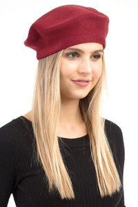Le amore beret RED/BLACK/HOT PINK Accessories Bloombellamoda 