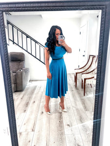 Paola TEAL Dresses Bloombellamoda 