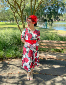 Red rose EXCLUSIVE Dresses Bloombellamoda 
